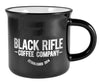 Black Rifle Silver Logo Mug